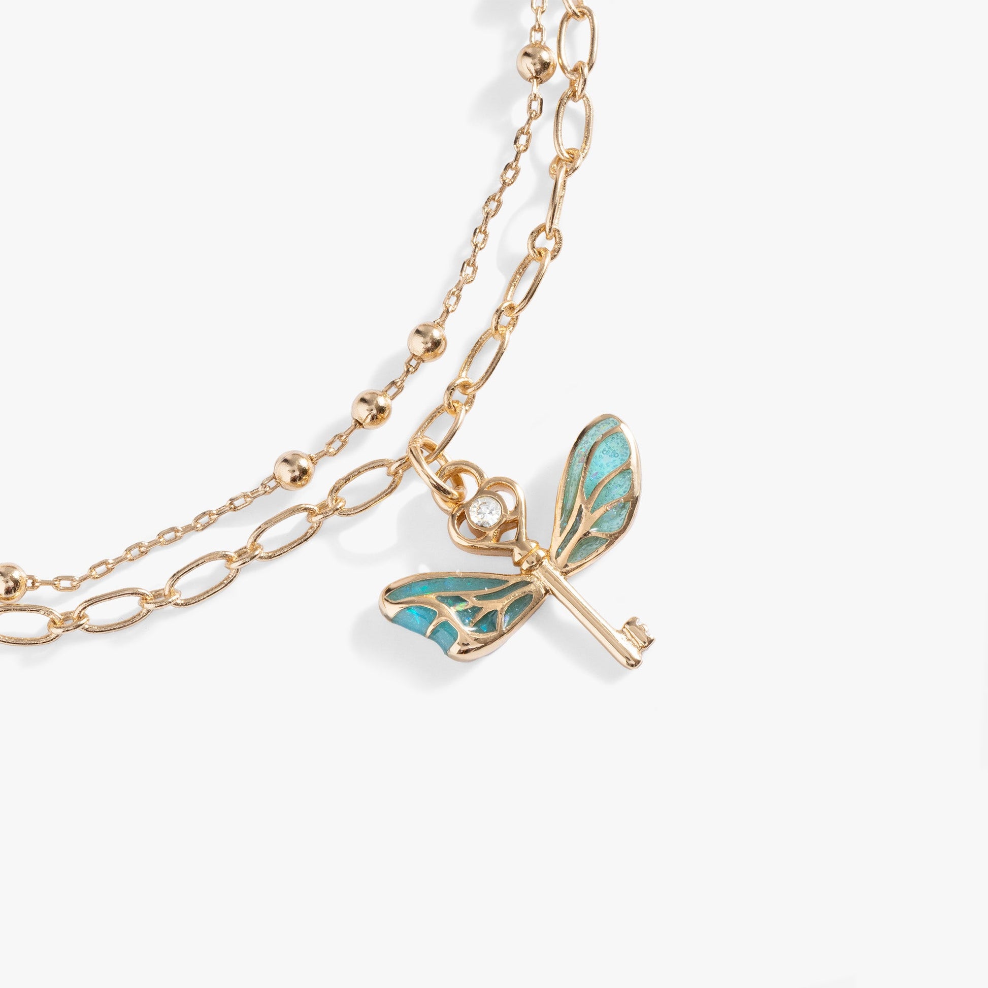 Harry Potter, Flying Keys Adjustable Bracelet Gold