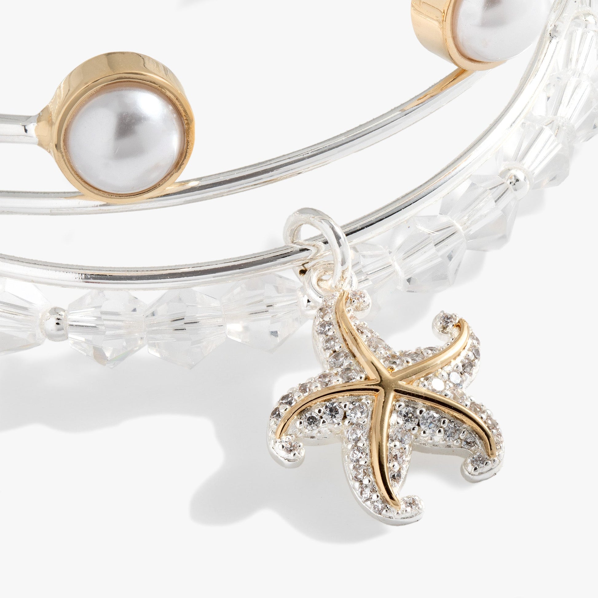 Starfish Set of 3 Two Tone