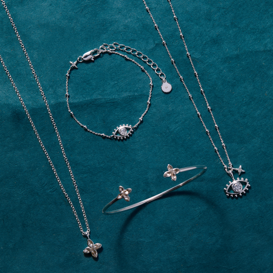 4 Pc Jewelry Set + Advent Calendar Box