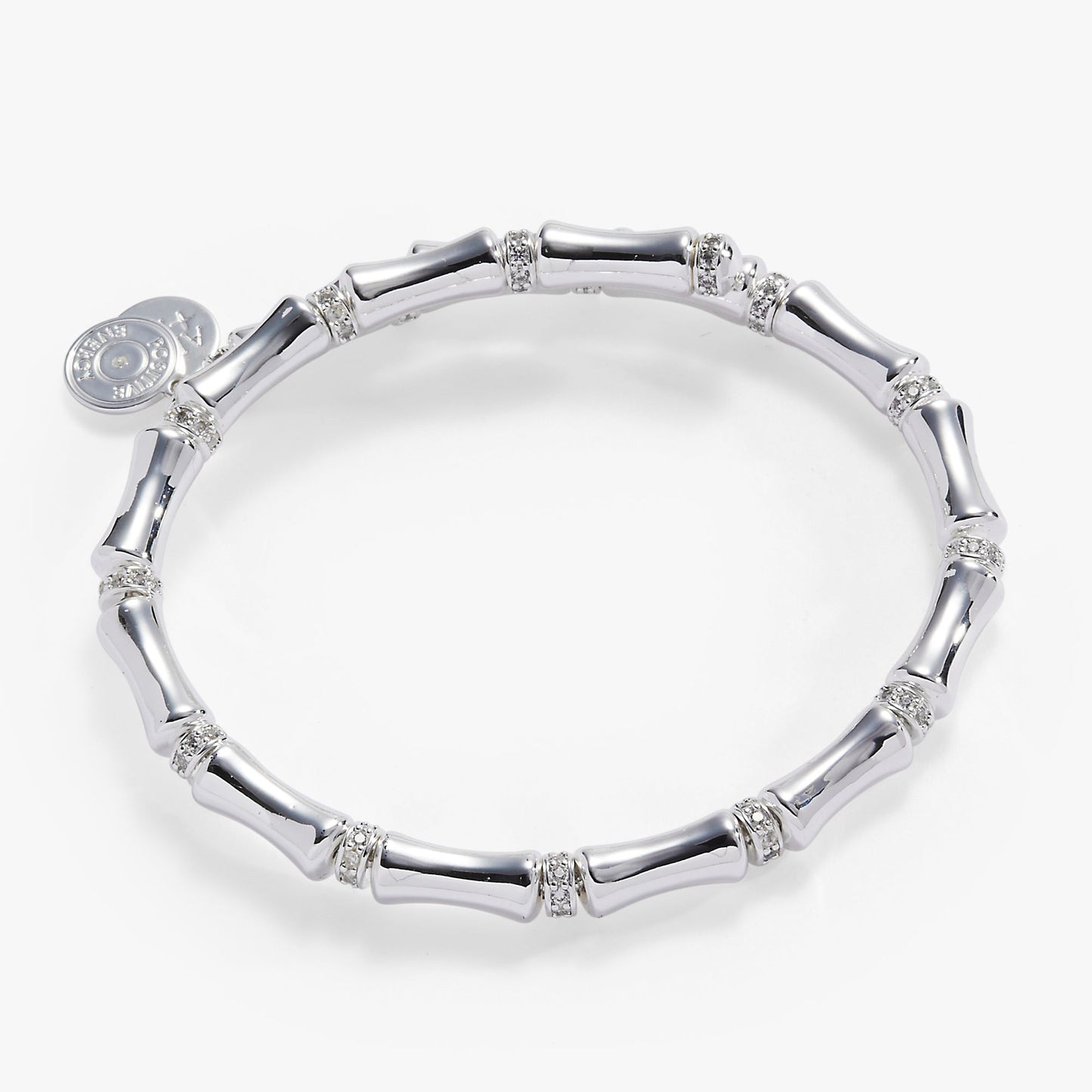 Bamboo Wrap Bracelet Silver