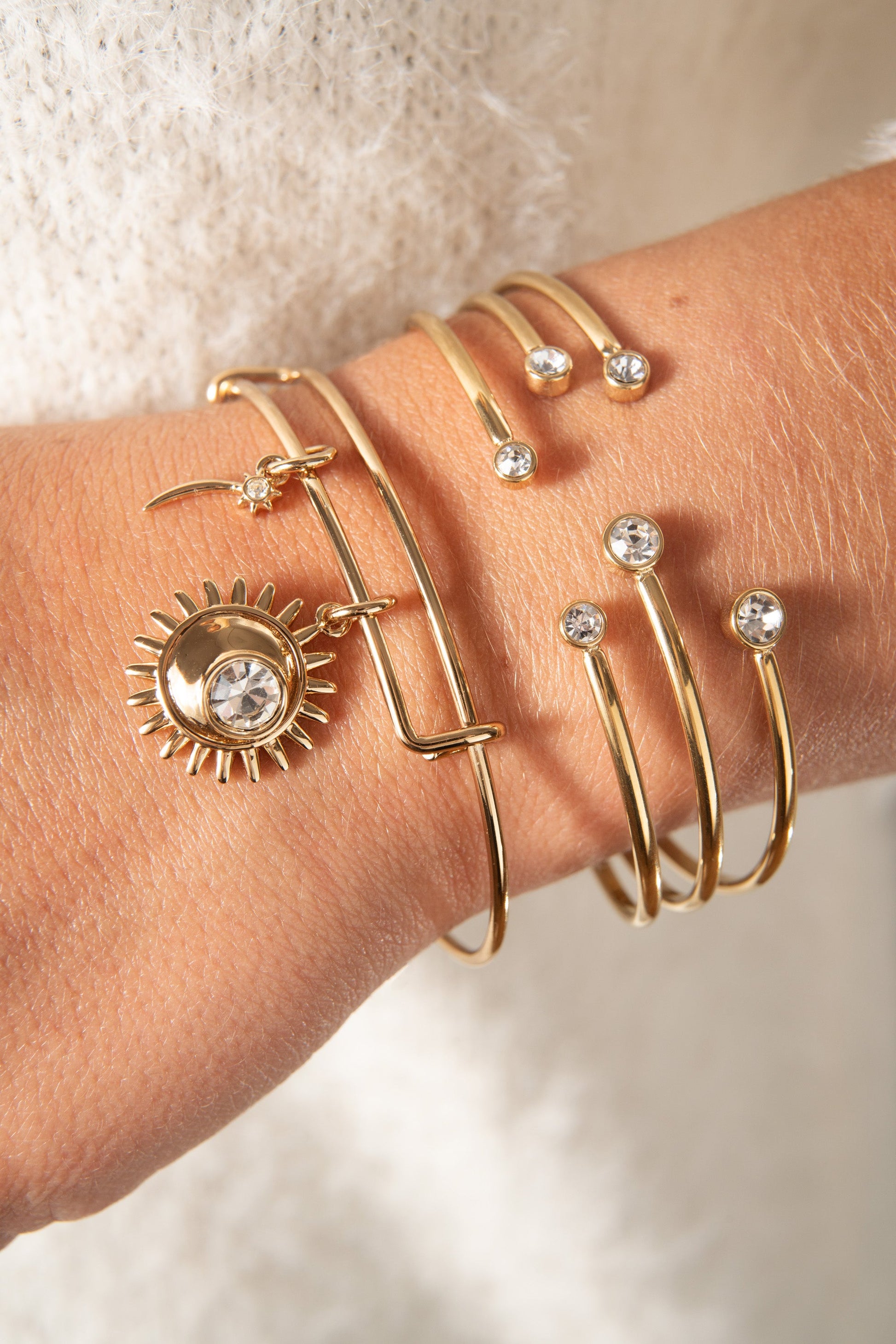 Celestial Bangle Gold