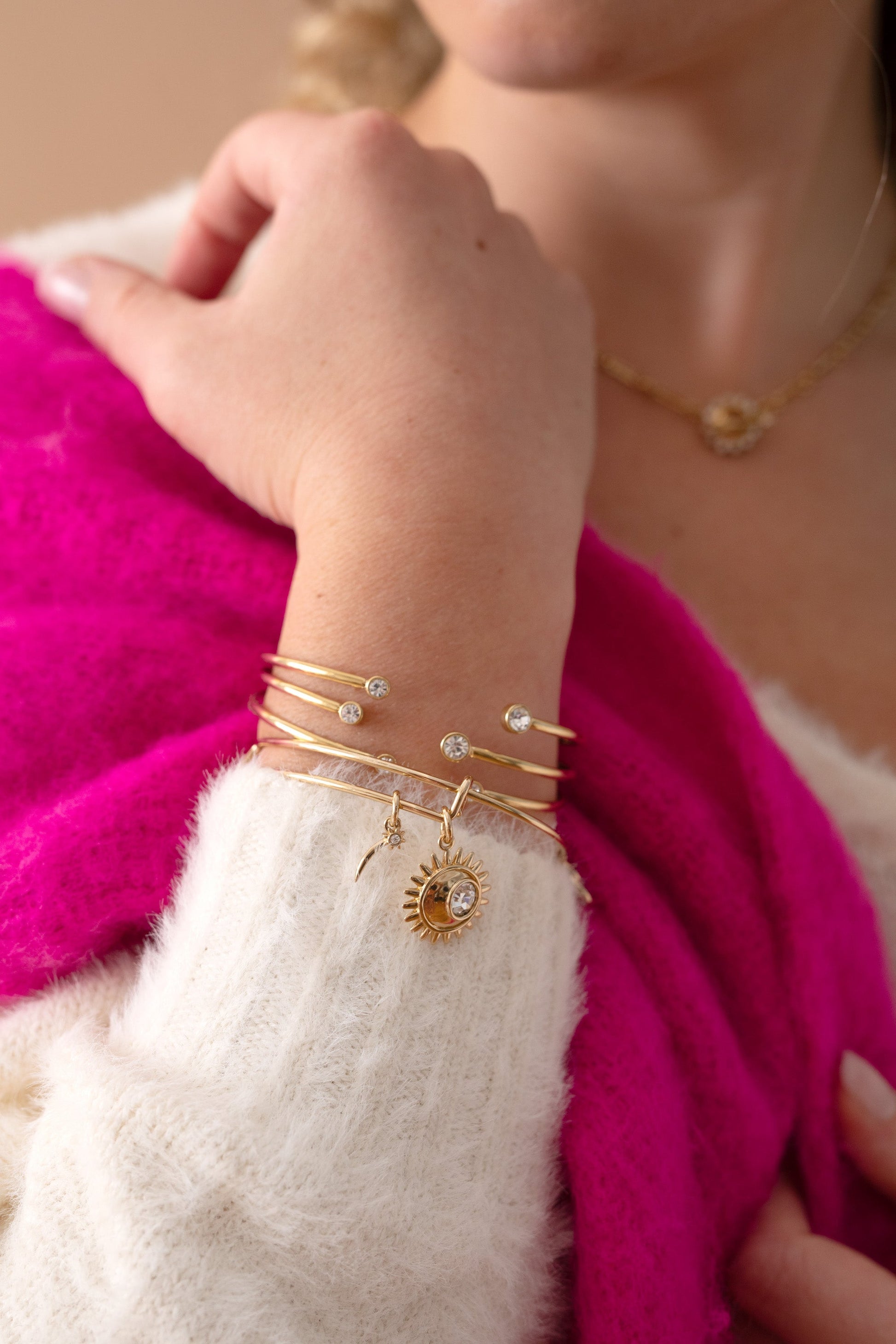 Celestial Bangle Gold