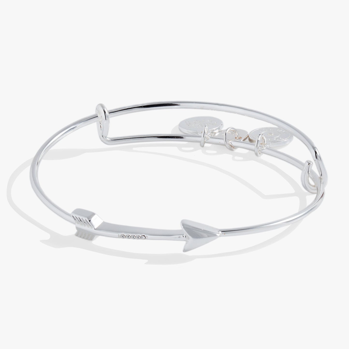 In-Line Arrow Bangle Gold