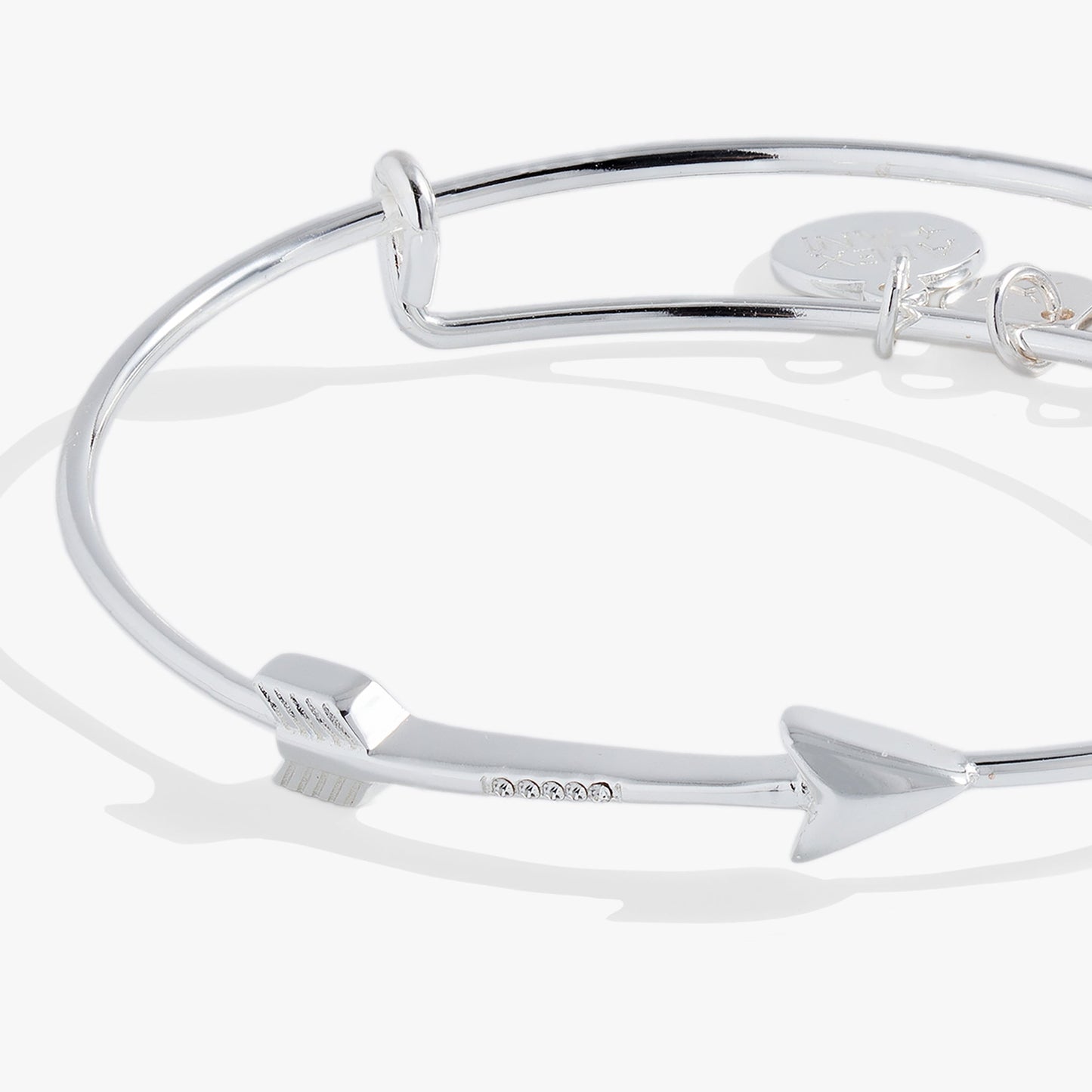 In-Line Arrow Bangle Gold